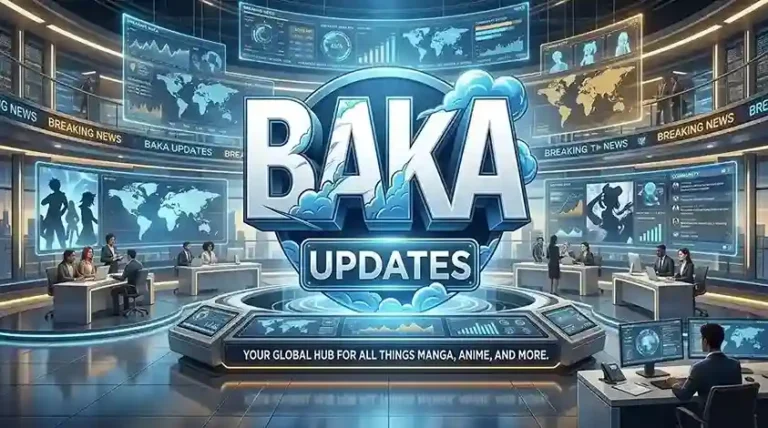 Baka Update MangaUpdates dashboard showing manga release tracking and chapter alerts