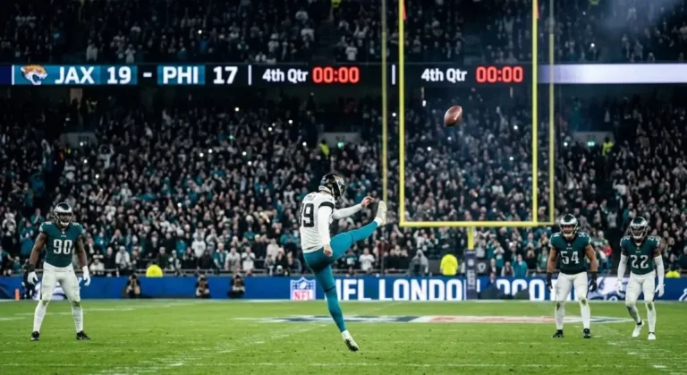 NFL London 2026: Cam Little kicks 57-yard game-winning field goal as Jaguars defeat Eagles 19-17 at Tottenham Hotspur Stadium